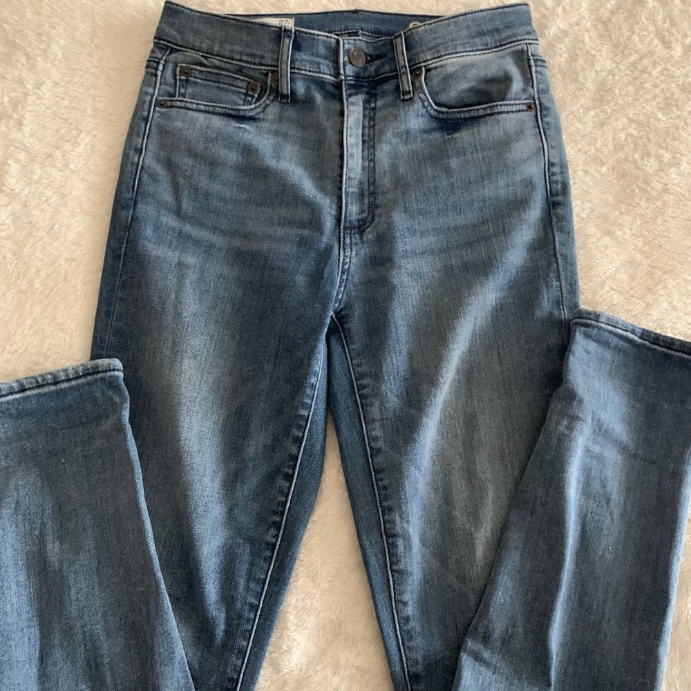 High rise Gap skinny jeans